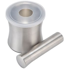 Stainless Steel Garlic Mortar Dual Structure Good Stability Wear Resistant Easy To Clean Grinder Mortar Garlic Press