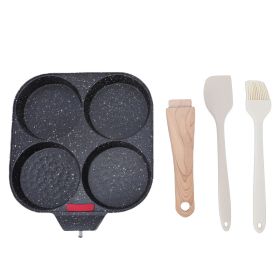 Egg Frying Pan Anti Sticking 4 Cup Versatile Breakfast Omelette Skillet For Pancakes Crepes