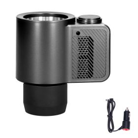 Quick Cooling Cup Holder Portable Cup Cooler Auto Refrigerator For Outdoor Travel 12V Cigarette Lighter Plug