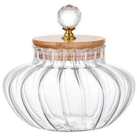 1Pcs High Borosilicate Glass Strip Sealed Jar,Kitchen Storage Jar, Coffee Jar