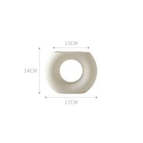 Nordic decoration ceramic vase (Option: B)